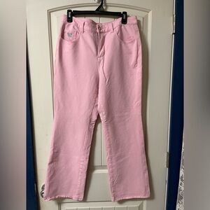 Quacker Factory Pink Jeans
